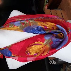 Liz Claiborne 100% silk scarf